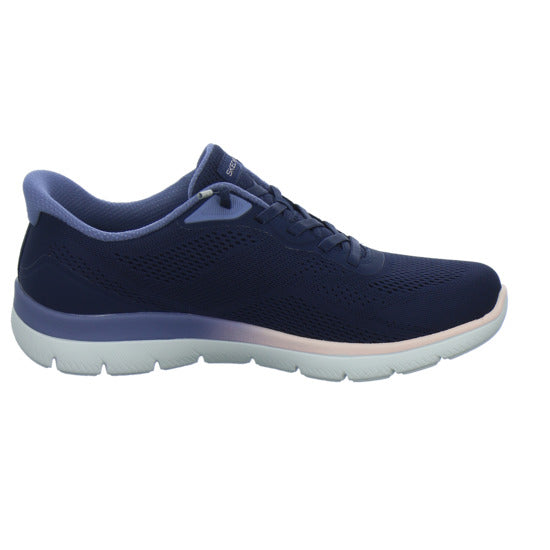 Skechers Sneaker Damen Summits Slip-Ins Dunkelblau