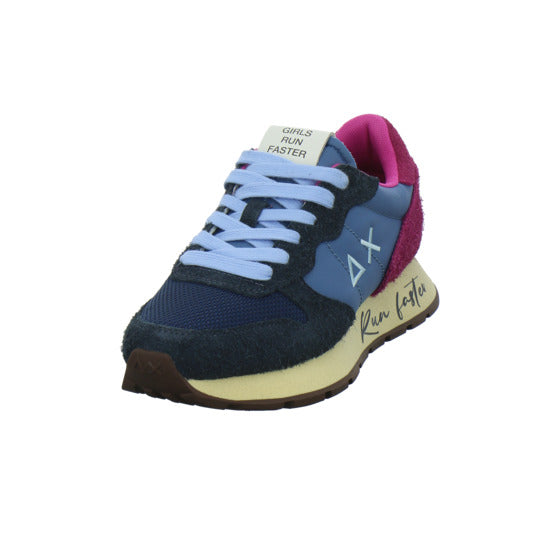 SUN68 Sneaker Damen Blau-kombi