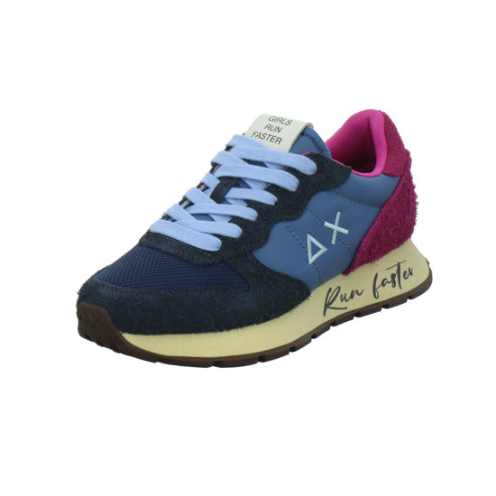 SUN68 Sneaker Damen Blau-kombi