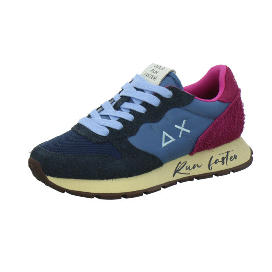 SUN68 Sneaker Damen Blau-kombi