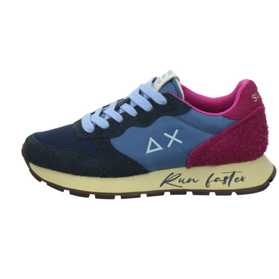 SUN68 Sneaker Damen Blau-kombi