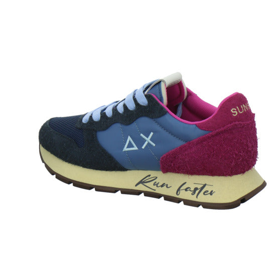 SUN68 Sneaker Damen Blau-kombi