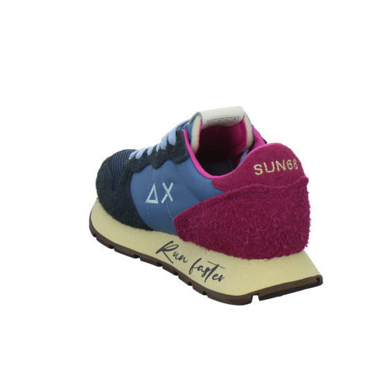 SUN68 Sneaker Damen Blau-kombi