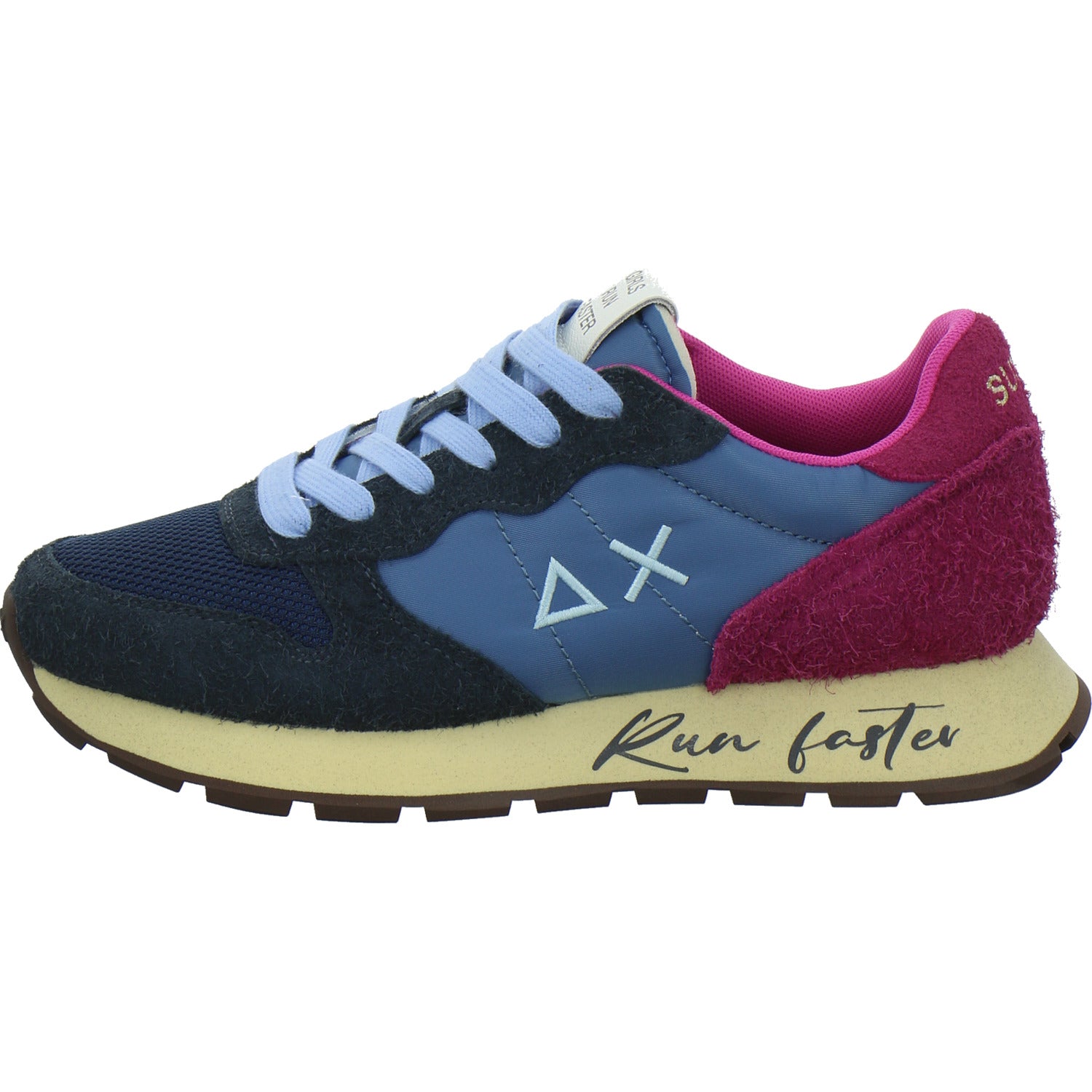 SUN68 Sneaker Damen Blau-kombi