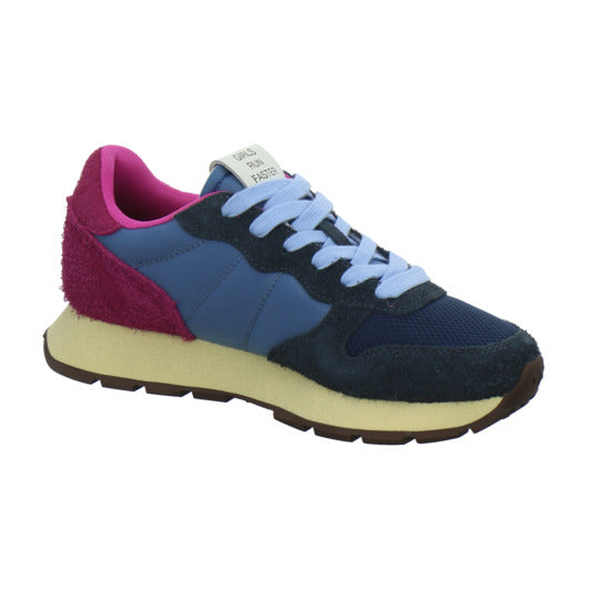 SUN68 Sneaker Damen Blau-kombi