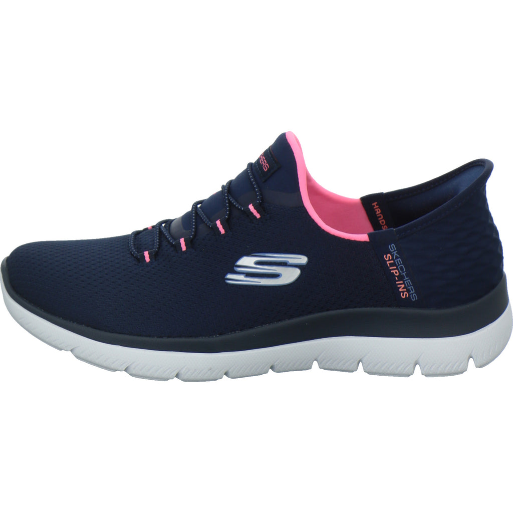 Skechers Sneaker Damen SLIP INS SUMMITS Blau-kombi