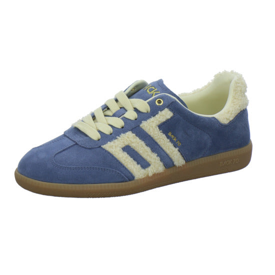 Back 70 Schnürhalbschuhe Hellblau - 360° Ansicht