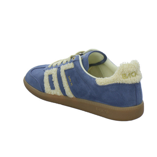 Back 70 Schnürhalbschuhe Hellblau - 360° Ansicht