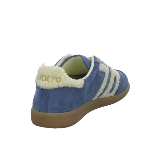 Back 70 Schnürhalbschuhe Hellblau - 360° Ansicht