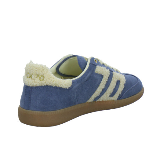 Back 70 Schnürhalbschuhe Hellblau - 360° Ansicht