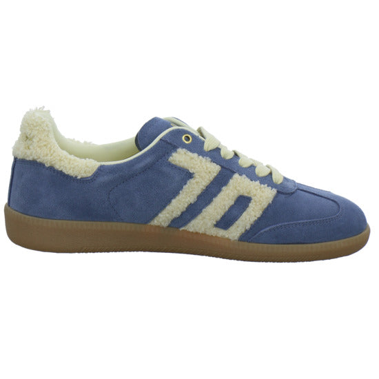 Back 70 Schnürhalbschuhe Hellblau - 360° Ansicht