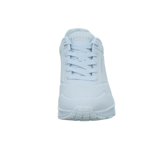 Skechers UNO Schnürhalbschuhe Hellblau - 360° Ansicht