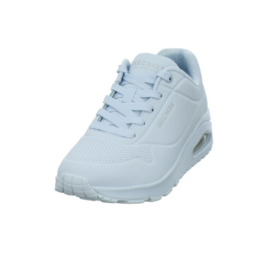 Skechers UNO Schnürhalbschuhe Hellblau - 360° Ansicht