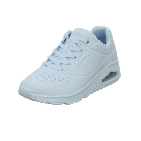Skechers UNO Schnürhalbschuhe Hellblau - 360° Ansicht