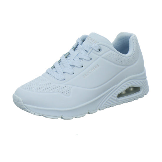 Skechers UNO Schnürhalbschuhe Hellblau - 360° Ansicht