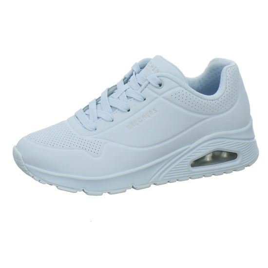 Skechers UNO Schnürhalbschuhe Hellblau - 360° Ansicht
