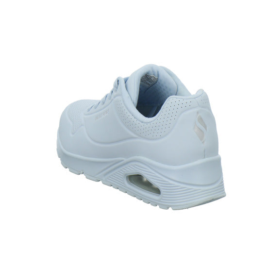 Skechers UNO Schnürhalbschuhe Hellblau - 360° Ansicht