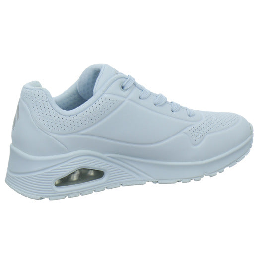 Skechers UNO Schnürhalbschuhe Hellblau - 360° Ansicht
