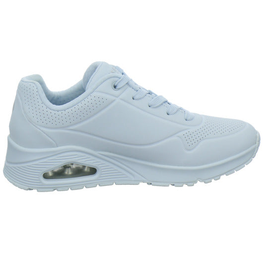 Skechers UNO Schnürhalbschuhe Hellblau - 360° Ansicht