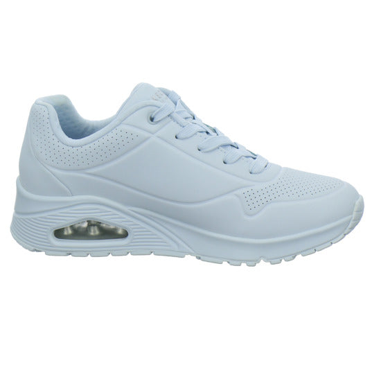 Skechers UNO Schnürhalbschuhe Hellblau - 360° Ansicht