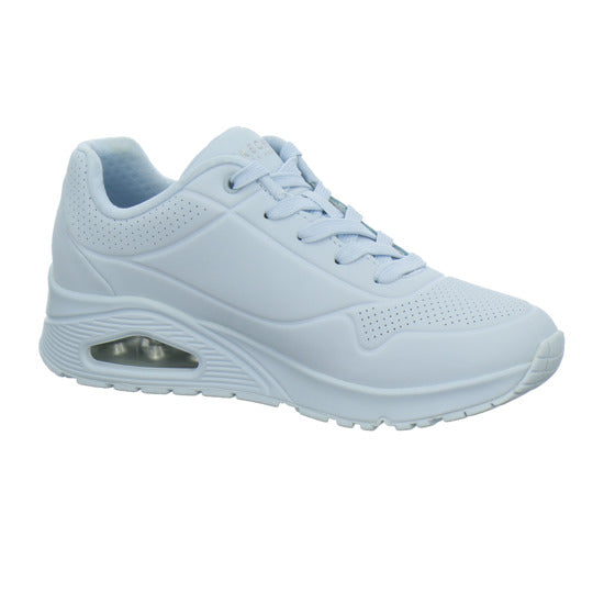 Skechers UNO Schnürhalbschuhe Hellblau - 360° Ansicht
