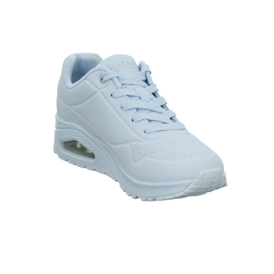 Skechers UNO Schnürhalbschuhe Hellblau - 360° Ansicht