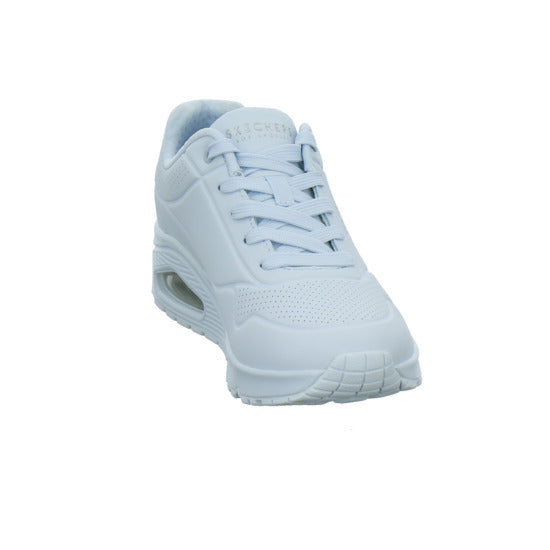 Skechers UNO Schnürhalbschuhe Hellblau - 360° Ansicht