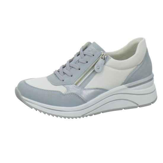 Remonte Schnürhalbschuhe Hellblau - 360° Ansicht