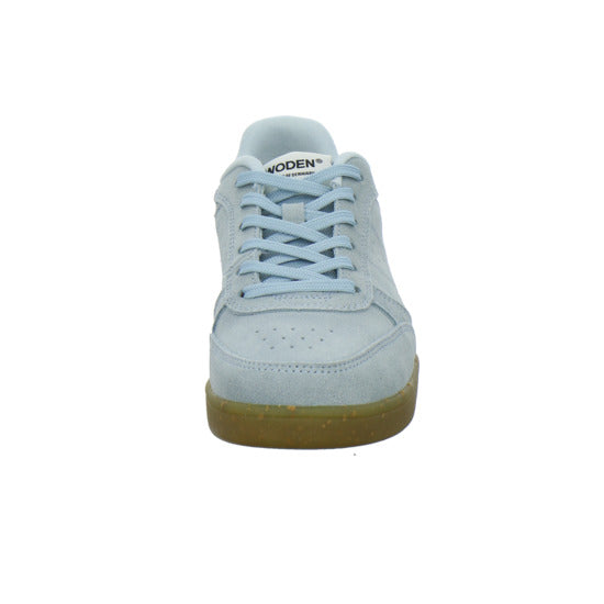 Woden Bjork Suede Schnürhalbschuhe Hellblau - 360° Ansicht