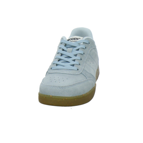 Woden Bjork Suede Schnürhalbschuhe Hellblau - 360° Ansicht