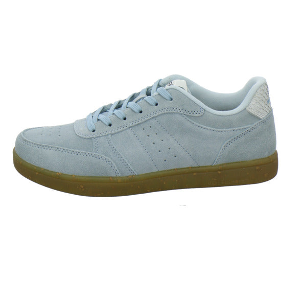 Woden Bjork Suede Schnürhalbschuhe Hellblau - 360° Ansicht
