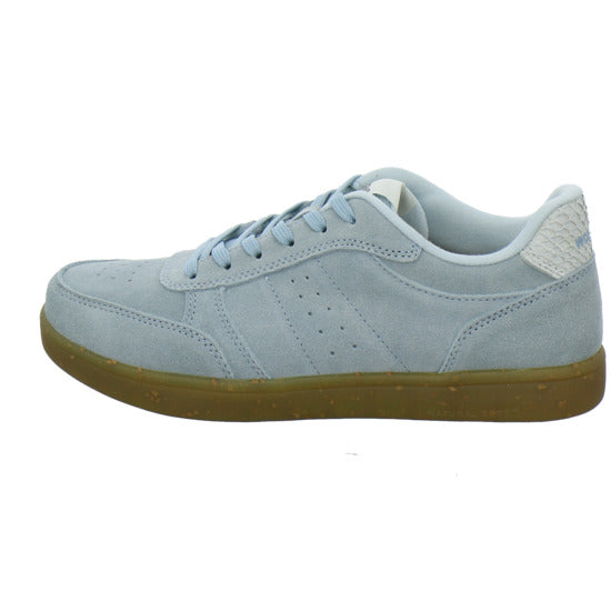 Woden Bjork Suede Schnürhalbschuhe Hellblau - 360° Ansicht
