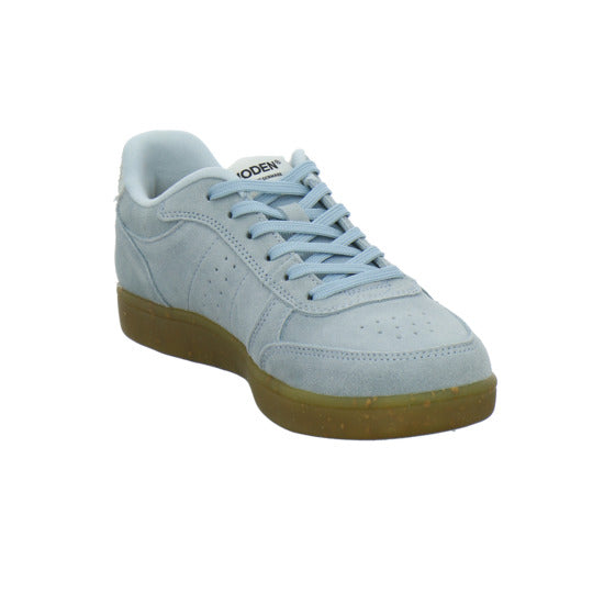 Woden Bjork Suede Schnürhalbschuhe Hellblau - 360° Ansicht