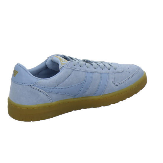 Gola Hawk Suede Schnürhalbschuhe Hellblau - 360° Ansicht