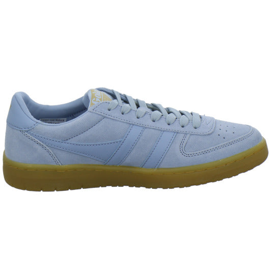 Gola Hawk Suede Schnürhalbschuhe Hellblau - 360° Ansicht
