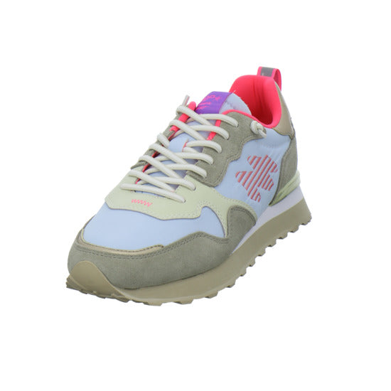 Maripe Schnürhalbschuhe Hellblau - 360° Ansicht