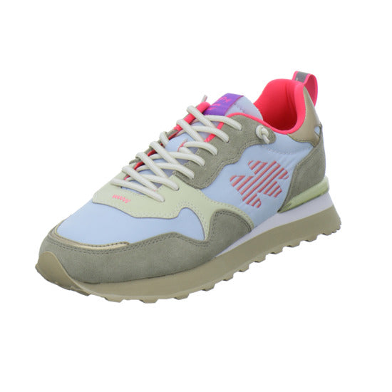 Maripe Schnürhalbschuhe Hellblau - 360° Ansicht