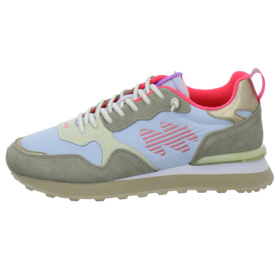Maripe Schnürhalbschuhe Hellblau - 360° Ansicht