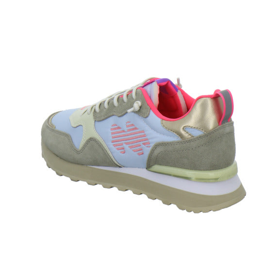 Maripe Schnürhalbschuhe Hellblau - 360° Ansicht