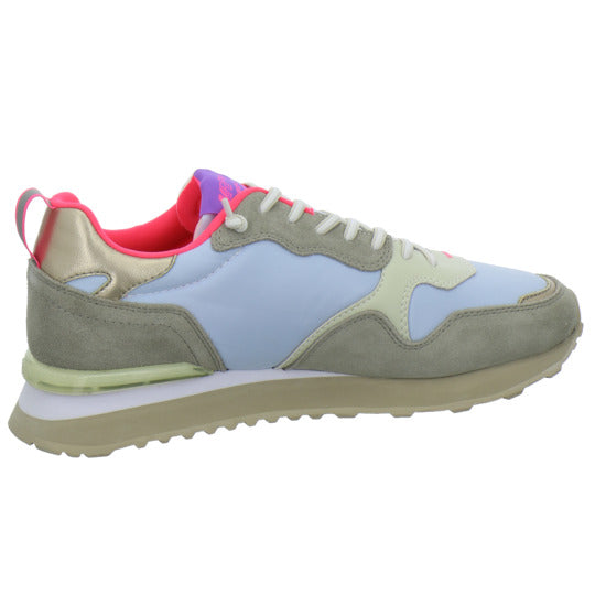 Maripe Schnürhalbschuhe Hellblau - 360° Ansicht