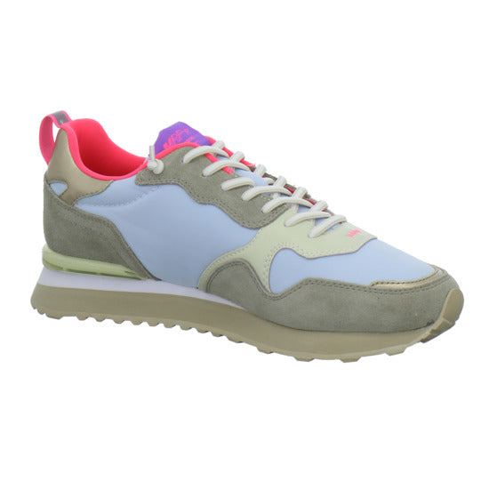 Maripe Schnürhalbschuhe Hellblau - 360° Ansicht