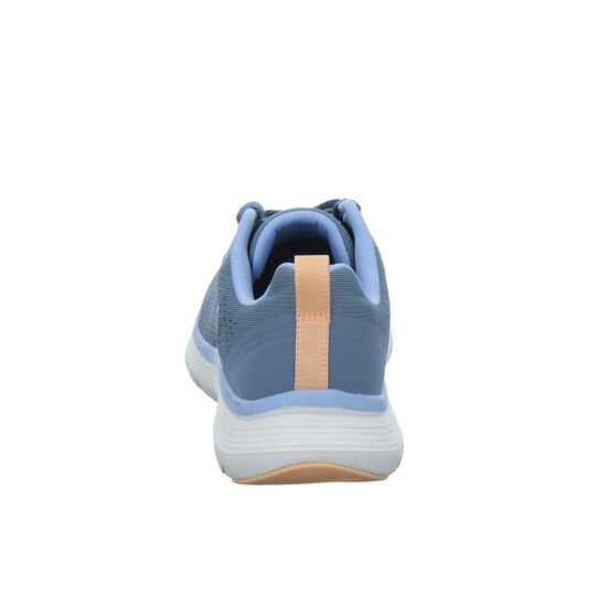 Skechers FLEX APPEAL Schnürhalbschuhe Hellblau - 360° Ansicht