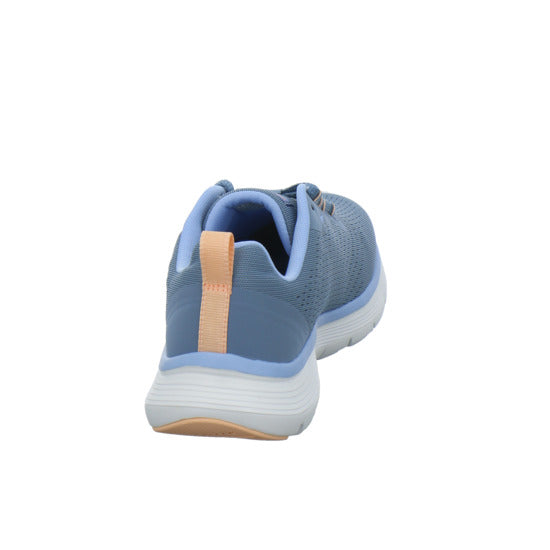 Skechers FLEX APPEAL Schnürhalbschuhe Hellblau - 360° Ansicht
