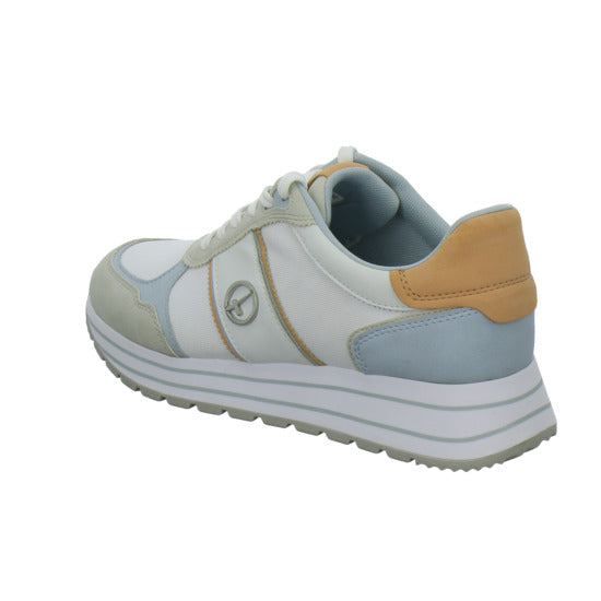 Tamaris Schnürhalbschuhe Hellblau - 360° Ansicht