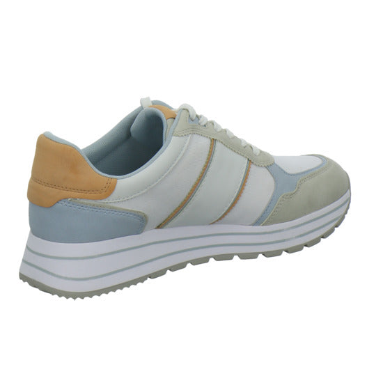 Tamaris Schnürhalbschuhe Hellblau - 360° Ansicht