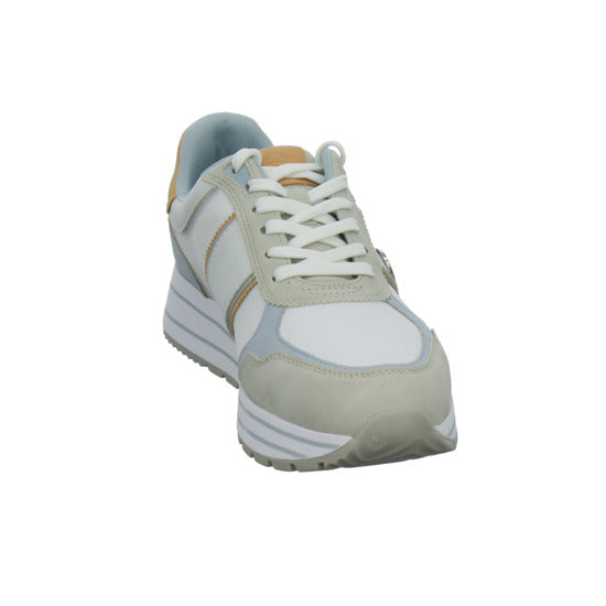 Tamaris Schnürhalbschuhe Hellblau - 360° Ansicht