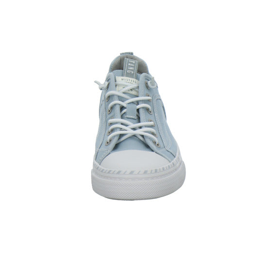 Mustang Schnürhalbschuhe Hellblau - 360° Ansicht