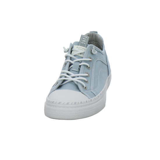 Mustang Schnürhalbschuhe Hellblau - 360° Ansicht