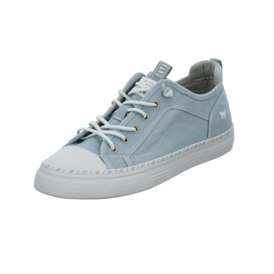 Mustang Schnürhalbschuhe Hellblau - 360° Ansicht