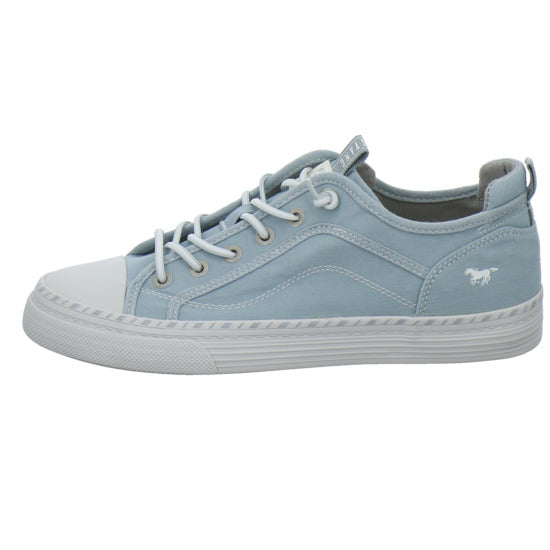 Mustang Schnürhalbschuhe Hellblau - 360° Ansicht